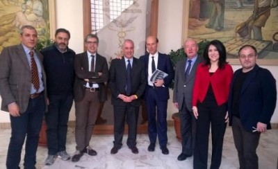 Visita Lo Bello alla Camera di Comm di Cosenza