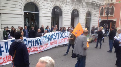 manifestazione Piazza Italia