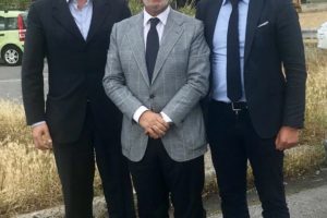 Nella foto il RUP Mobilia, il Commissario Straordinario dell’AP di Messina De Simone e il Segretario generale Gentile al rientro dalla missione a Palermo