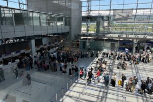 Aeroporto di Francoforte gate partenze internazionali