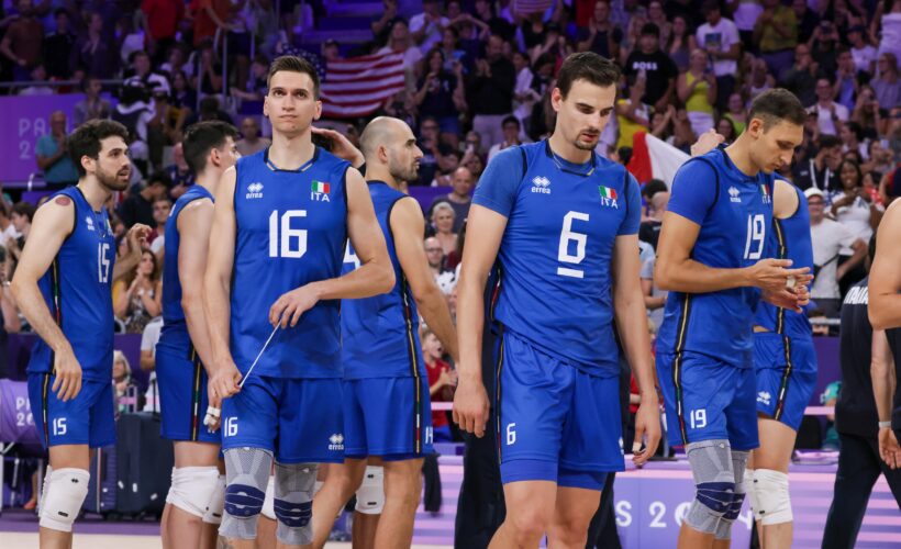 ITA - USA Olympic Games Paris 2024 Bronze Final Men Volleyball