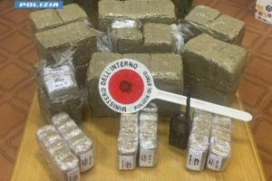 hashish sequestrato a Torino - Polizia di Stato